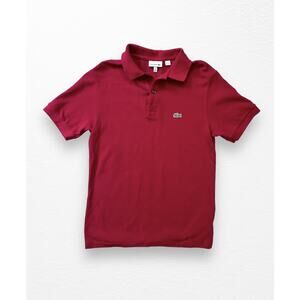 Lacoste Kids Polo Shirt - Deep Red